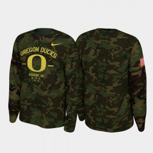 2019 Veterans Day Legend Long Sleeve Camo Mens Oregon T-Shirt 787459-888