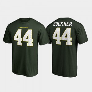 #44 DeForest Buckner Oregon T-Shirt Green College Legends Name & Number For Men's 788695-467
