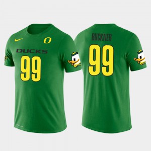 Deforest Buckner Oregon T-Shirt #99 San Francisco 49ers Football Green Men Future Stars 252737-479