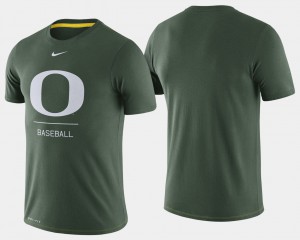 Green For Men Oregon T-Shirt College Baseball Dugout Performance 521943-608
