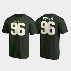 Name & Number #96 Green College Legends Mens Haloti Ngata Oregon T-Shirt 695166-454