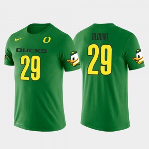 For Men's Future Stars Detroit Lions Football LeGarrette Blount Oregon T-Shirt Green #29 415689-302