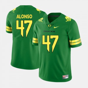 Kiko Alonso Oregon Jersey College Football Green #47 For Men 571831-281