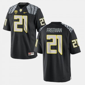 Black #21 Royce Freeman Oregon Jersey College Football Mens 125834-490