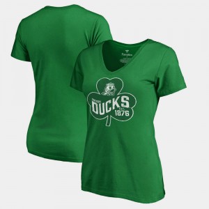 Oregon T-Shirt For Women's Paddy's Pride Fanatics St. Patrick's Day Kelly Green 543028-601