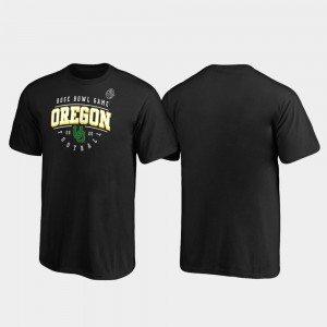 Black Youth(Kids) Oregon T-Shirt 2020 Rose Bowl Bound Tackle 695585-137